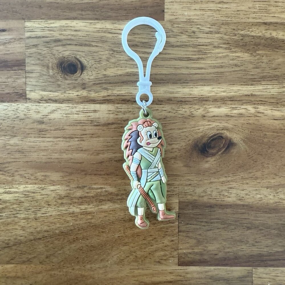 Star Wars Rey Hedge Hogz by Big Kahuna Backpack Keychain Hanger Limited Edition